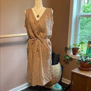 Prana striped Ecotropics dress M